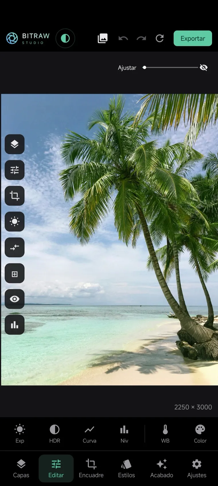Tema AMOLED en teléfono